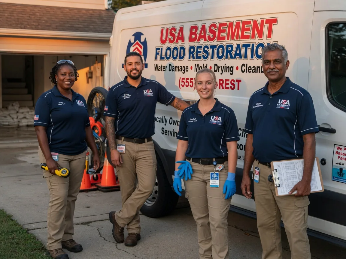 Basement Flood Cleanup company in Camden, IL